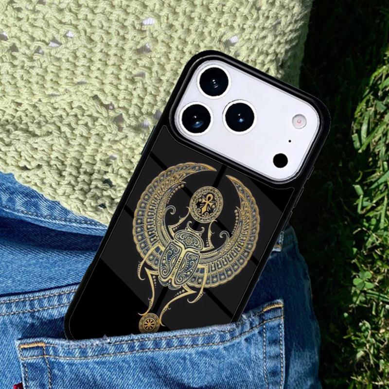 Egypt Nefertiti Anubis Ankh soft phone case cover Compatible with for IPhone 17air 16e 15 14 13 12 11Pro Max 17 Air