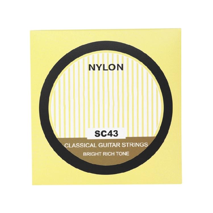 6Pcs/pack Folk Guitar String, Nylon Core Guitar Strings Replacement .028-.043