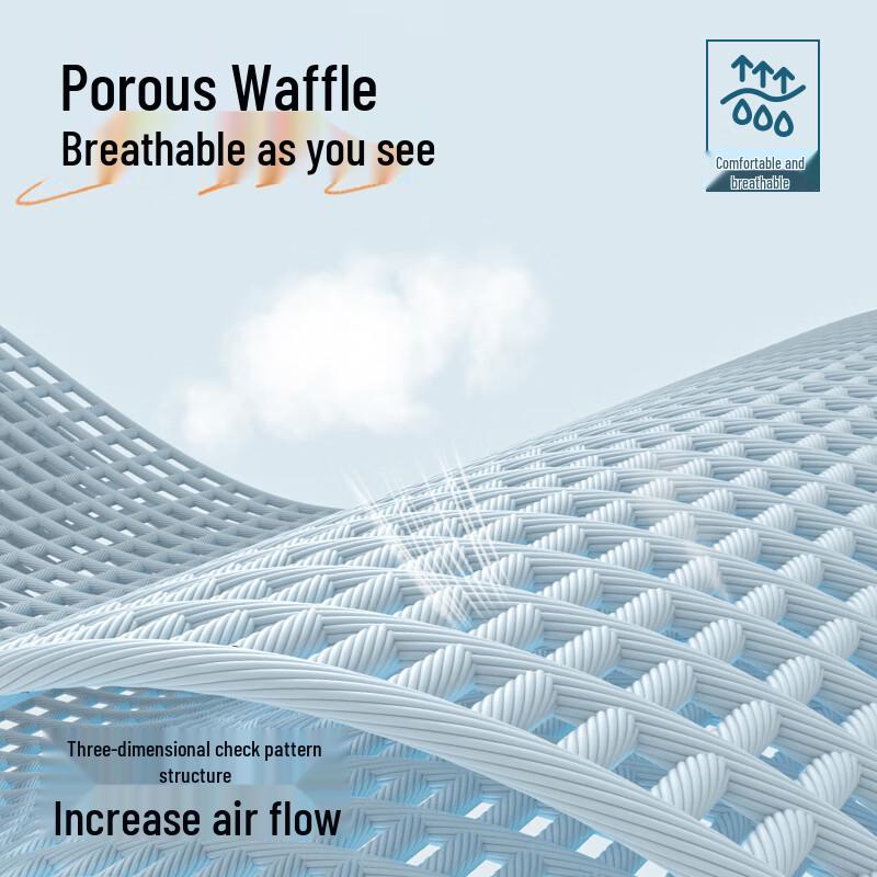 Jeanswest Men's Waffle Knit Polo Shirt