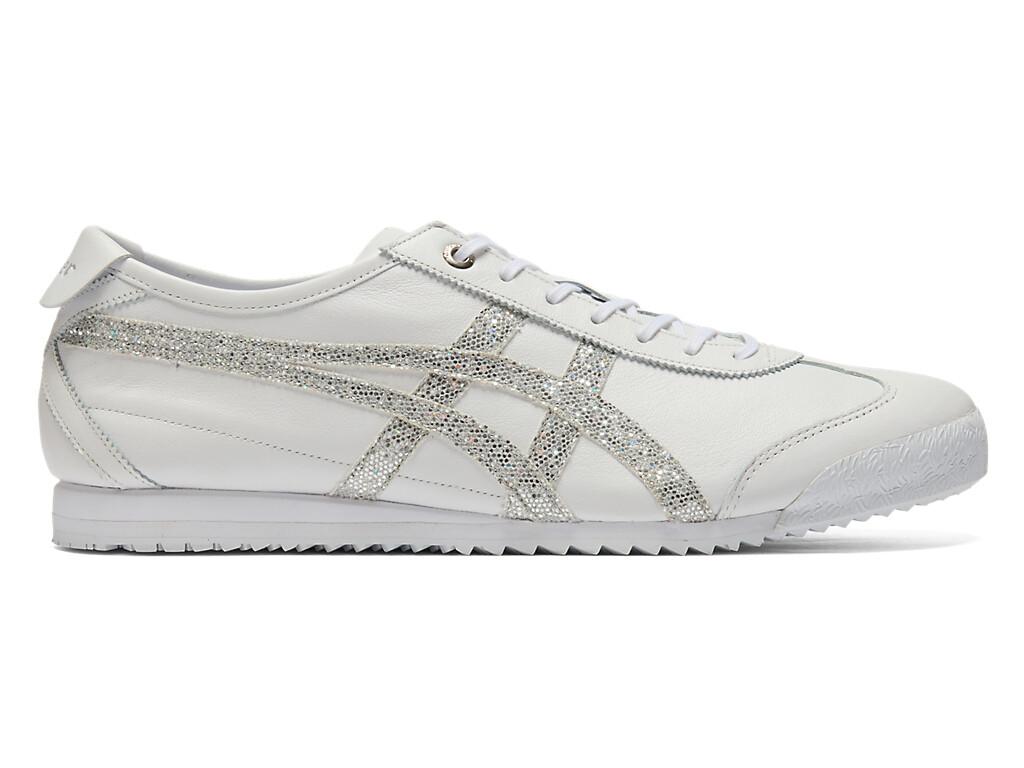 1183C345-100 Onitsuka Tiger Mexico 66 SD White Pure Silver (Men's)