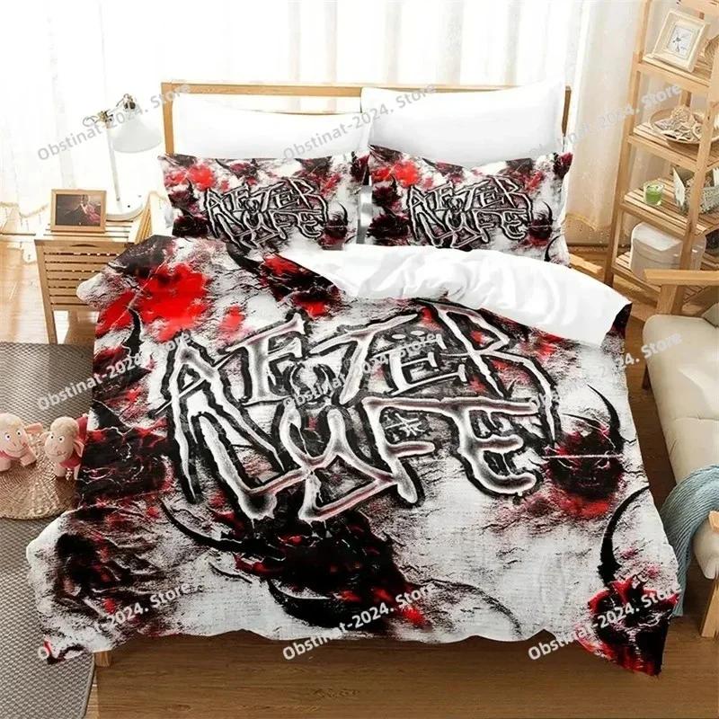 3D Hip Hop Singer Yeat Bedding Set Printed Single Comforter Quilt Bed Cover Duvet Cover Pillow Case 3 Pieces Set Kids Adult Size