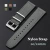 High Quality Nylon Watch Strap 20mm 22mm For Huawei Nylon Canvas WristBand Men Women Soft Sport Waterproof Bracelet Accessories