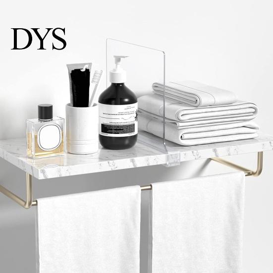 High-quality Shelf Partition Closet Divider Clear Plastic No Punching Design Separator for Plate Clothes Purses Multifunctional Cabinet Board