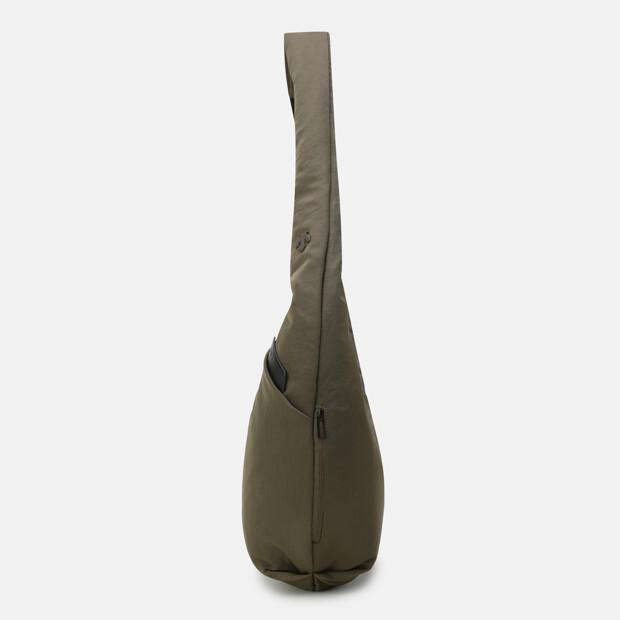 Descente Large Lightweight Hobo Bag Khaki (Sq323Ubg7A)