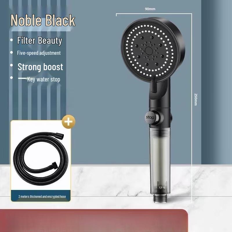LANGZHIWEN Adjustable Pressurized Shower Head