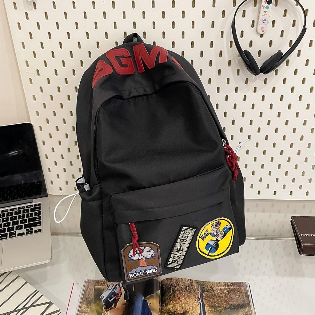 Schoolbag high value Mori trendy cool backpack primary school boys and girls schoolbag large capacity backpack European and American style large