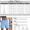 Men's Swim Trunks Quick Dry Beach Solid Color Shorts 2025 New Drawstring Elastic Waist Sweatpants Comfortable slim Sports shorts