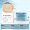 Denture & Retainer Portable Storage & Cleaning Box