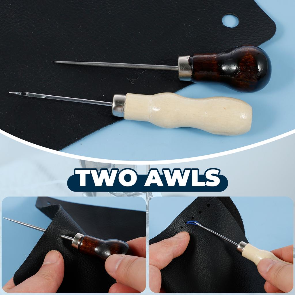 Hand Bookbinding Tools Kits Supplies Book Binding Kits Paper Folding Tool DIY Bookbinding Leather Crafts Tool Sewing Accessories