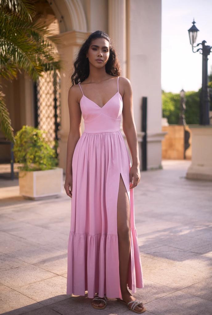 Kamalla Pink - a harmony of pink in an maxi dress