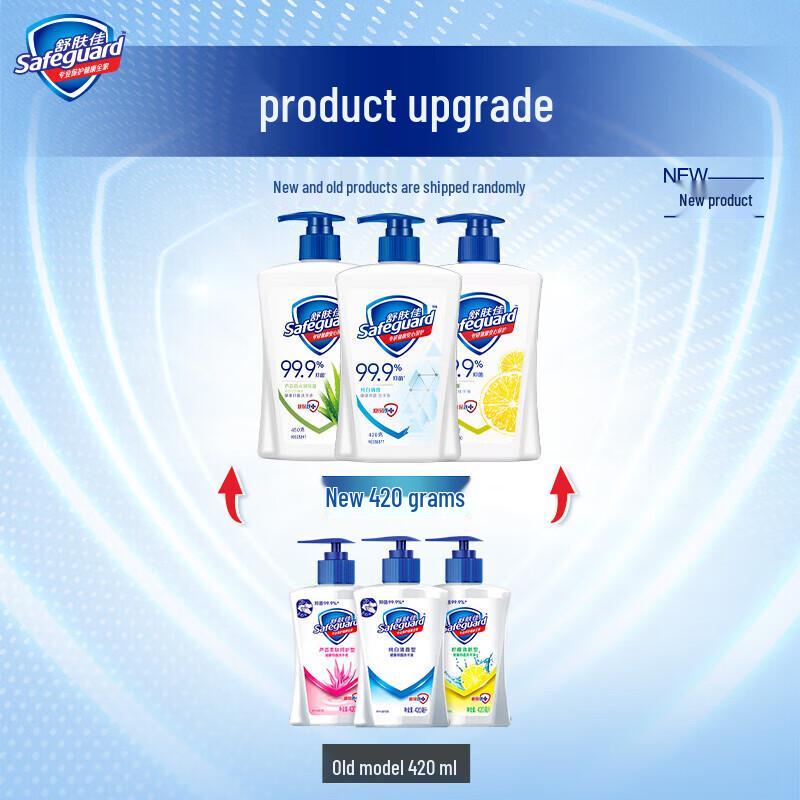 Safeguard Hand Wash Pure White + Aloe Twin Pack