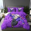 Literie Anime D-Dragon-Ball Housse de Couette et Taie d'Oreiller Décoration Parfaite pour Chambre d'Adolescent, 1-2 Pièces Taies d'Oreiller/Ensembles