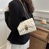 Trendy Vintage Commuter Bag Stylish Summer 2024 Shoulder Crossbody Square Pu Bag