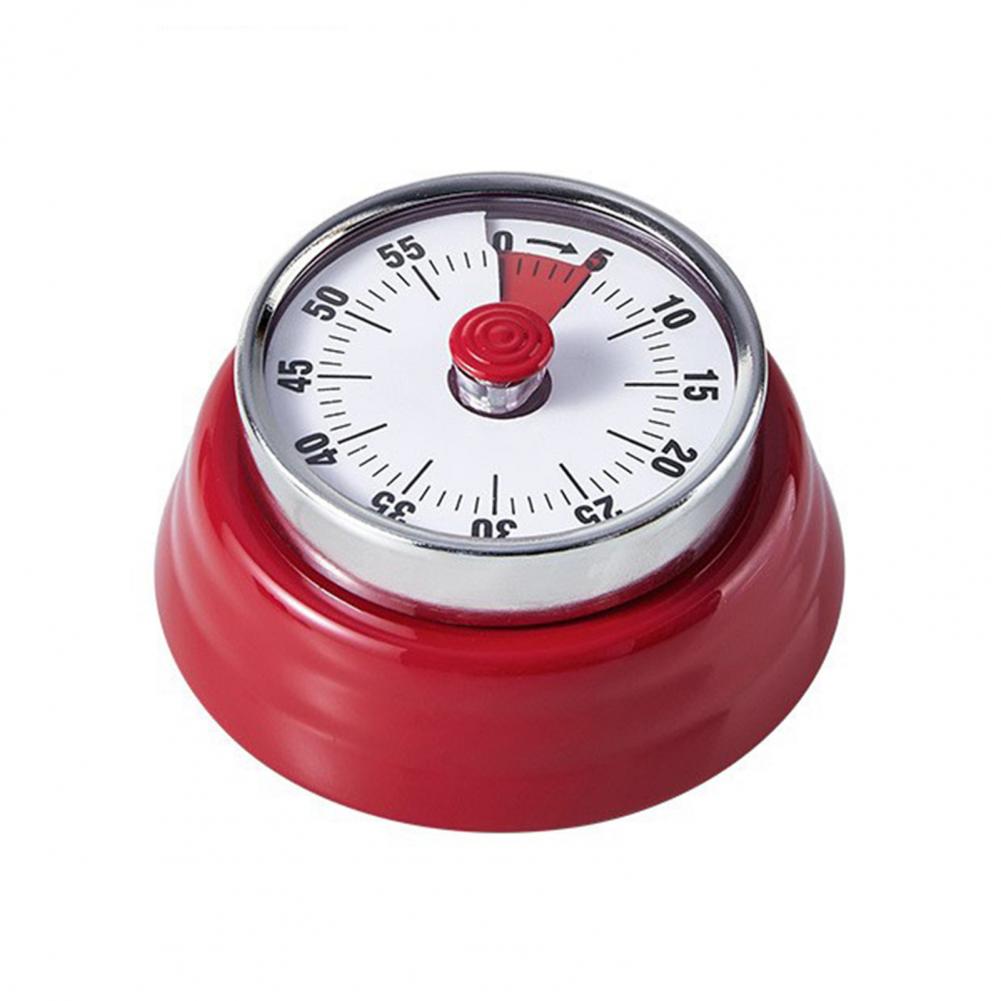 Magnetic Base Kitchen Timer 60-minute Mechanical Timer with Magnetic Base for Kitchen Visual Countdown for Time for Children