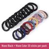 Korean Versatile Thick Hair Tie Rubber Band - Celebrity Adult Ponytail Accessory