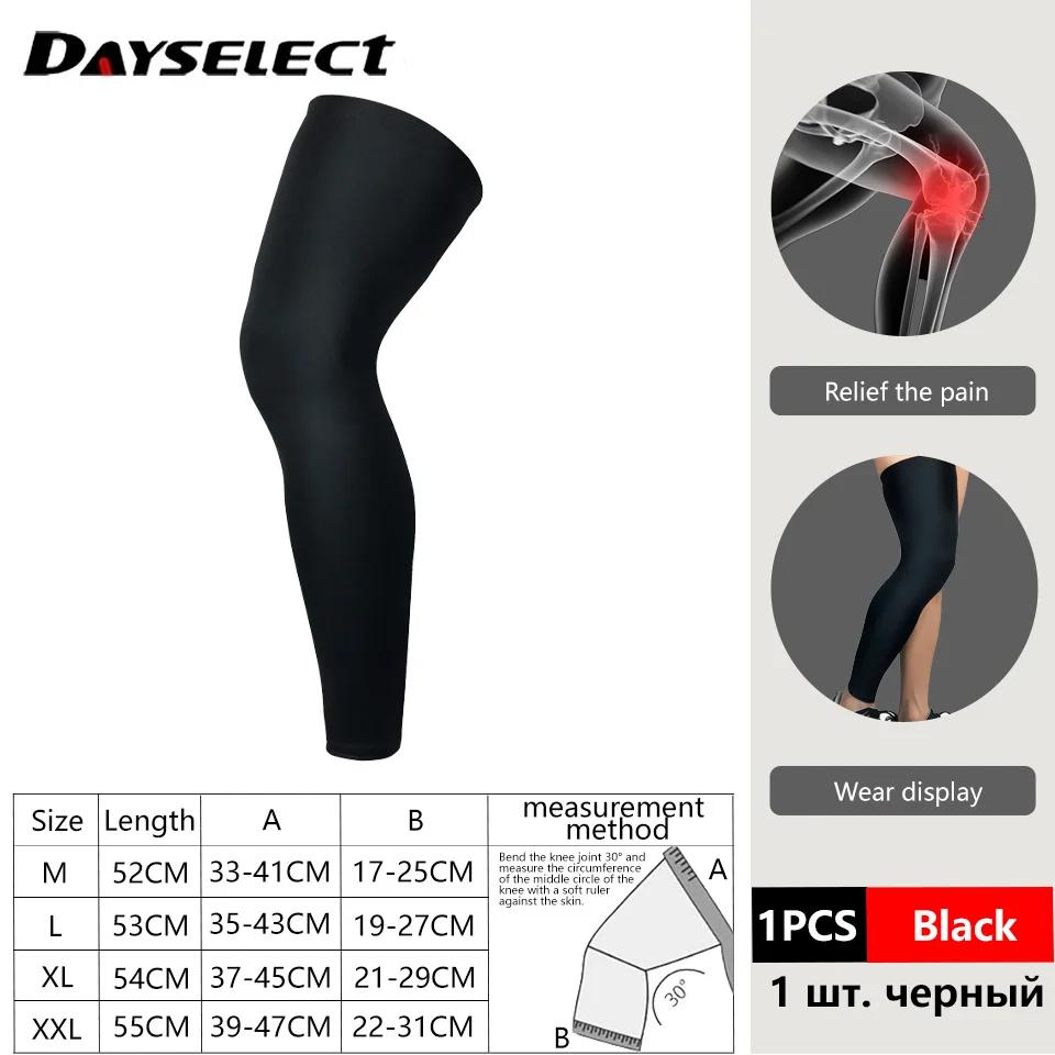 1 Pieza Rodillera Elástica Larga Soporte Manga Deportiva Fitness Rodillera Equipo de Protección Rodillera Baloncesto Correr