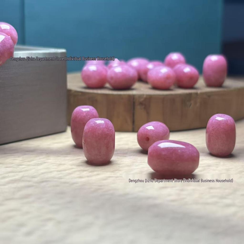 Chicken Oil Yellow Chalcedony Barrel Spacer Beads for DIY Bracelet & Necklace Making.