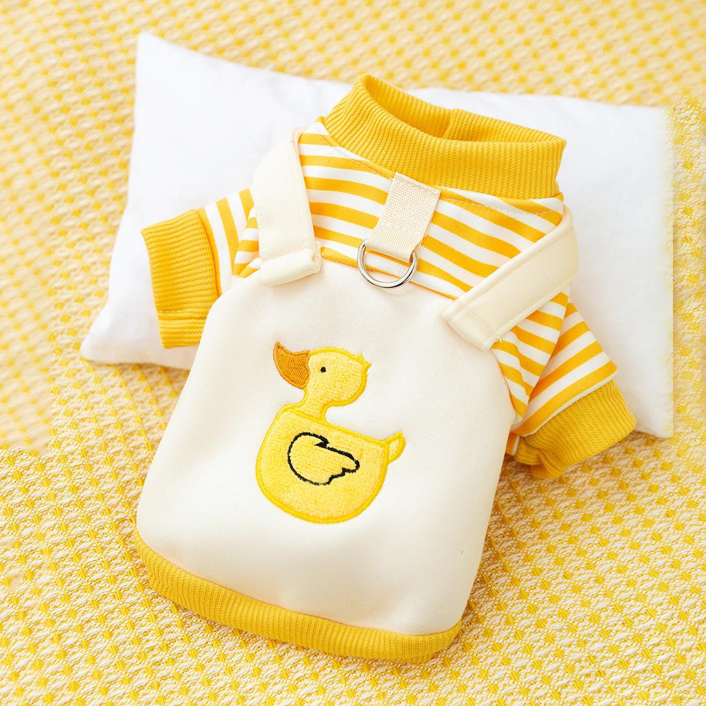 Katt Höst/Vinter Tecknad Söt Hängslen Tvåbenta Huvtröja Hund Nallebjörnar Hårlös Katt Husdjur Kattkläder