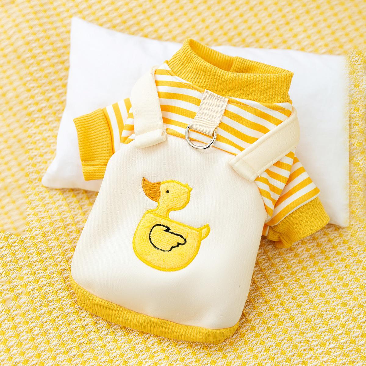 

New cat clothes cute straps into kittens, puppies, dogs, autumn and winter warm pet cat sweater XS (recommended weight 1-1.5kg)