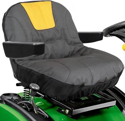 Lawn Mower Seat Cover Tractor Seat Cover Outdoor Tractor Seat Cushion Lawn Mower Tractor Seat Protection Cover Fits Most Mowers