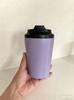 350ML Creative 304 Stainless Steel Travel Mug Coffee Mug Double Wall Vacuum Insulated Tumbler Wide Mouth Tea Cup with Lid