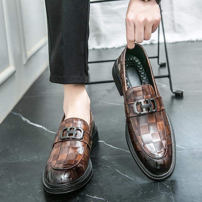 Nové pánské klasické oxfordky business ležérní kožené boty Řidičské mokasíny svatební boty mokasíny italského stylu