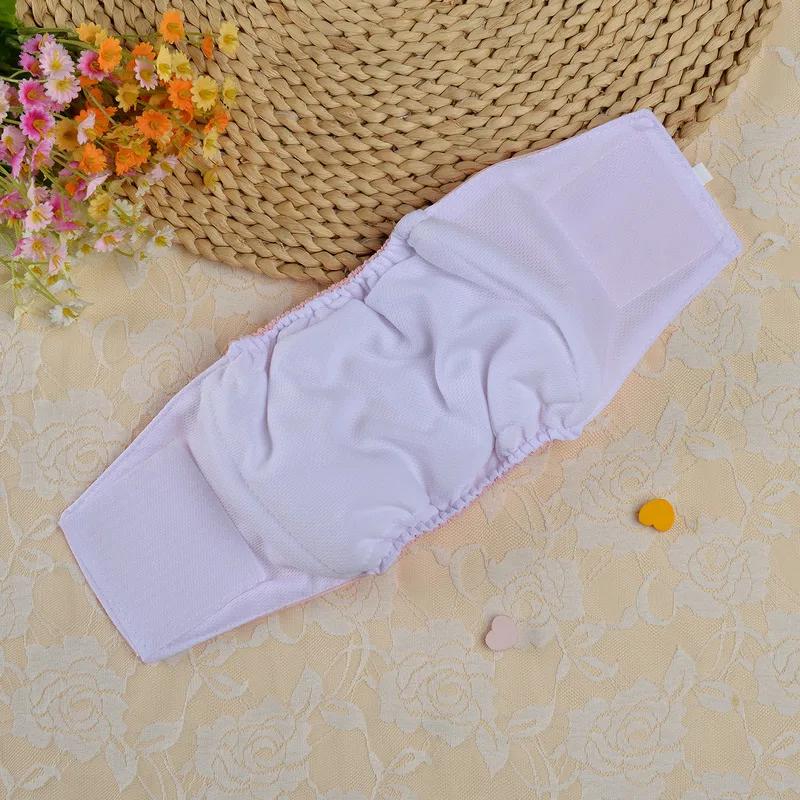 Waschbare Physiologiehosen für weibliche Haustiere, bedruckte Anti-Belästigungs-Windel, einfach zu tragen und wiederverwendbar, geeignet für menstruierende Hündinnen