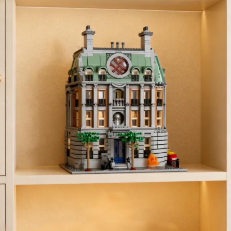2708pcs Modern Urban Streetscape 76218 Model Building Block Assembly Brick Architecture Christmas Toys Boy Kids Birthday Gifts