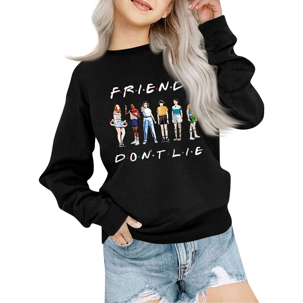 Hanorac pentru copii Băieți și fete Hanorac cu mânecă lungă imprimat la modă 3-14 ani