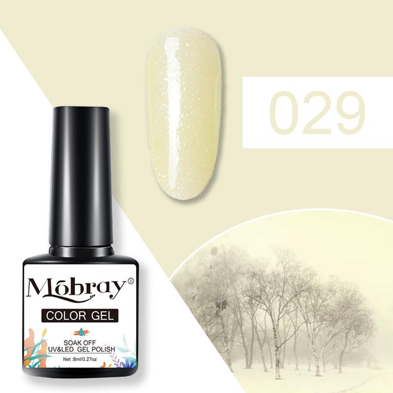 Mobray 80 Colors Gel Nail Polish 8ML Semi Permanent Gel Lacquer Soak Off UV Gel for Nail Art