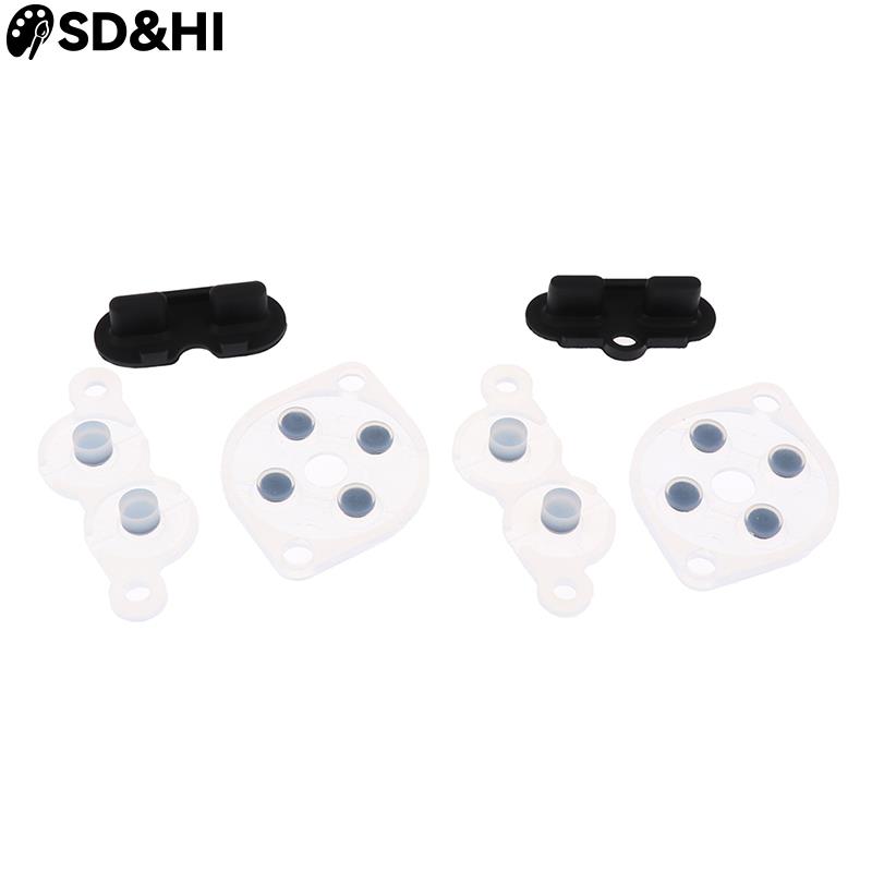 1set Rubber Repair Rebuild Replacement Parts For NES Controller Joy A B D Pad Silicon Start Rubber Button