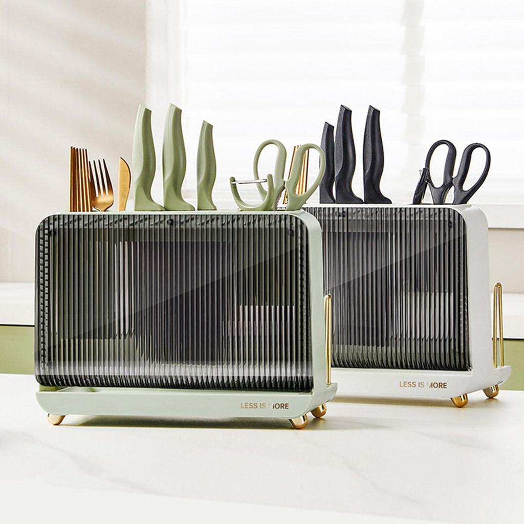 Multipurpose Knife Holder Kitchenware Storage Drying Rack for Chopping Board