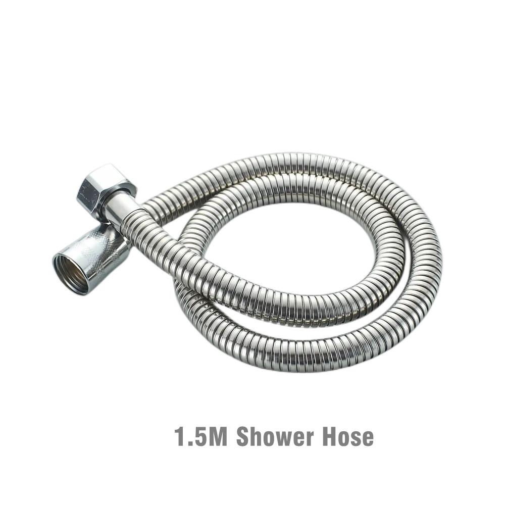 1 Set Detachable 3 Modes Setting Shower Head Handheld High Pressure Rain Water Saving Home Hotel Sprayer Bathroom Shower Head