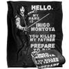 The Princess Bride Hello Again Silky Supersoft Blanket