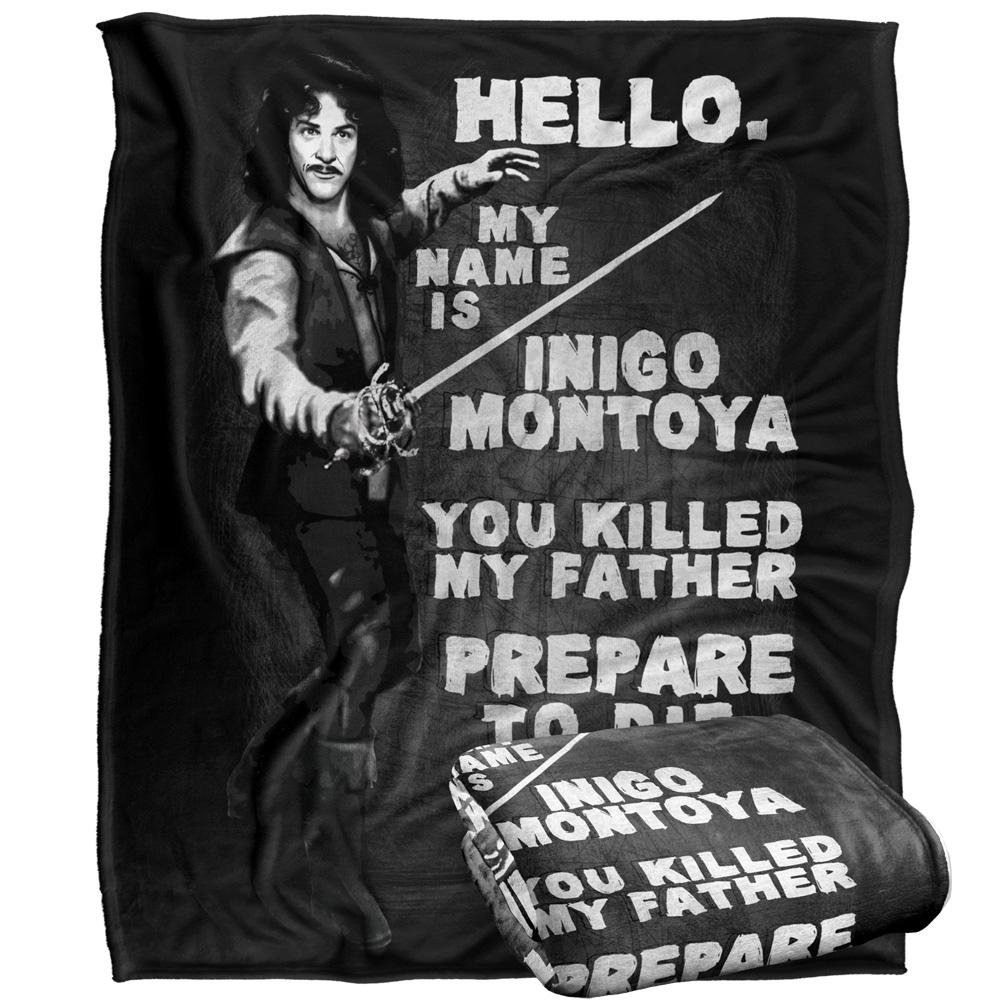 The Princess Bride Hello Again Silky Supersoft Blanket