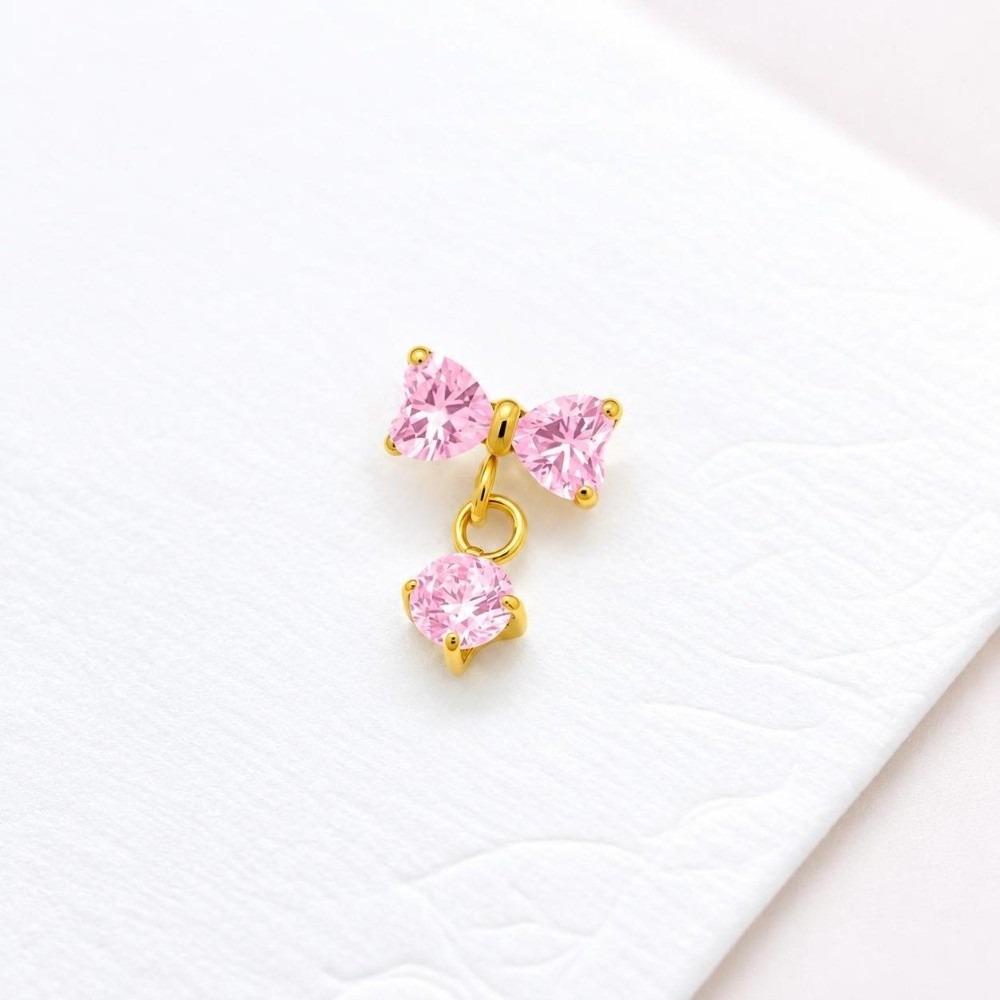 Dangle Charm Body Piercing Jewelry G23 Titanium Ear Piercing Stud Cartilage Piercing