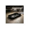 Oil Drain Pan Low-Height Plastic Oil Pan Automotive Tool Black Workshop Item Messwithout Mess