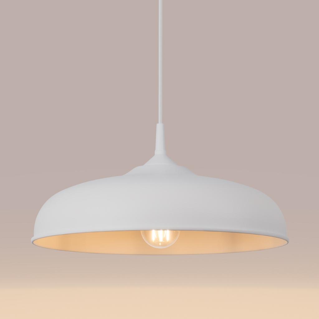 Gina hanging lamp, white