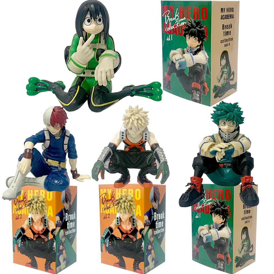 My Academia Anime Figure Midoriya Izuku Bakugou Katsuki Todoroki So Asui Tsuyu PVCAction Collectible Model Toys Poseable Articulated Scale Detailed