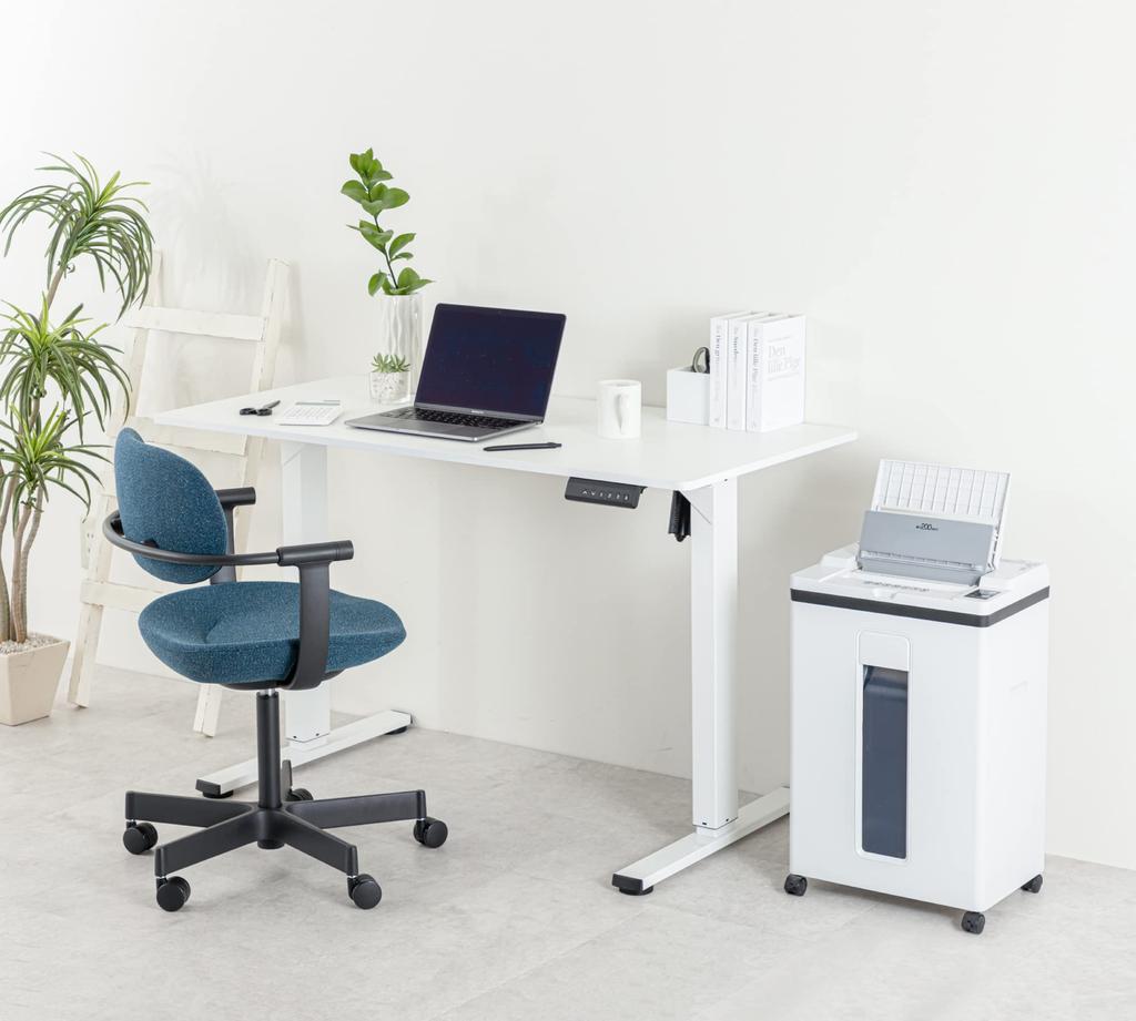 Asuka Microcut Autofeed Shredder S78MF Automatic Shredding 200 Pieces Set 23L Manual Feed 8 Pieces Continuous 20 Minutes White