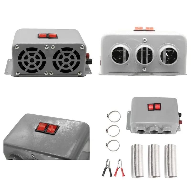 800W Auto Entfroster 12V/24V Auto Luftheizung Winter Schnelle Heizung Wärmer Eis Entfernung Windschutzscheiben Entnebelung Für Wohnmobile LKW Boot