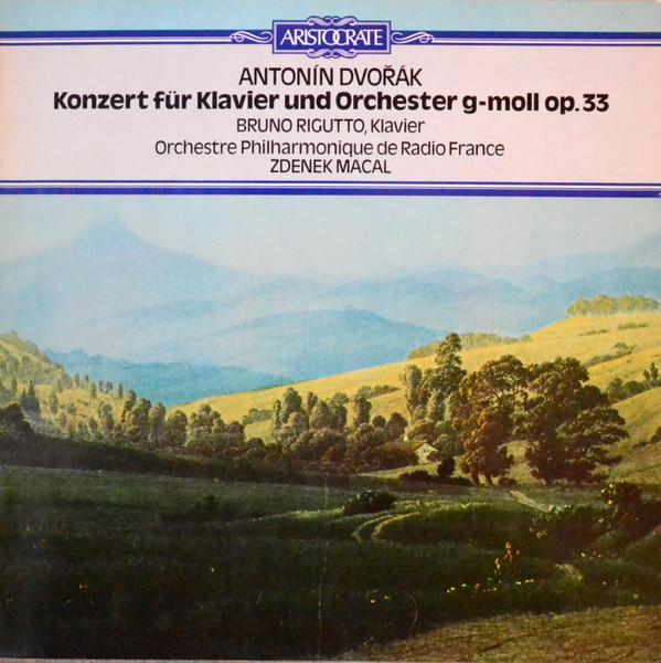 

LP Record ANTONN DVOK Konzert Fr Klavier Und Orchester N EA27002 Aristocrate 1976 Germany Classical Used