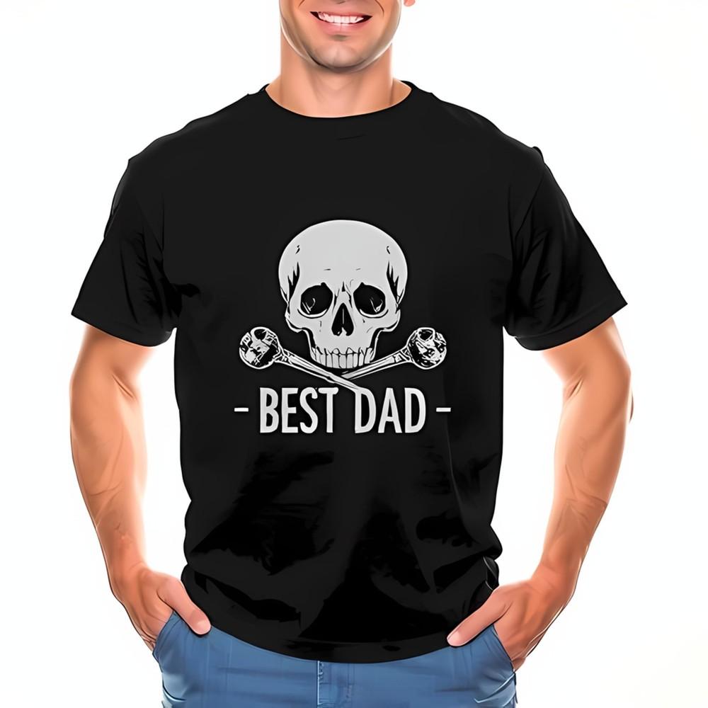 

Best Dad amp TShirt Unique Leaf Design Cotton Short Sleeve Crew Allcotton Unisex T-Shirt XXXL