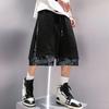 Modische Herren Shorts mit Aufdruck Sommer Lässig Sport Basketballshorts Baggy Herren Joggingkleidung Punk Stil Streetwear Dünne Dicke