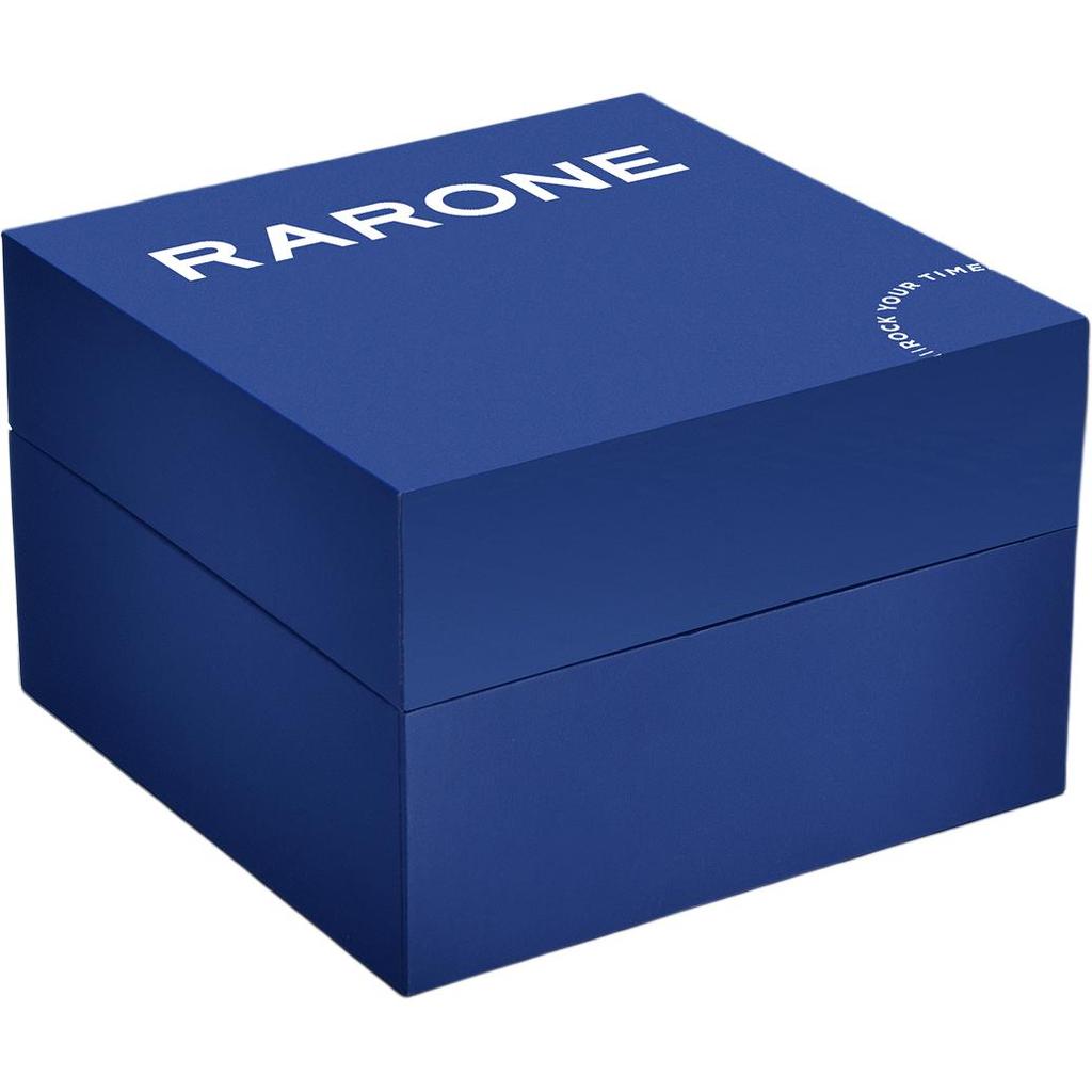 RARONE Black Forest Quartz Movement Stainless Steel Watchband Watch Men's Watches Black Dial 8600589151507