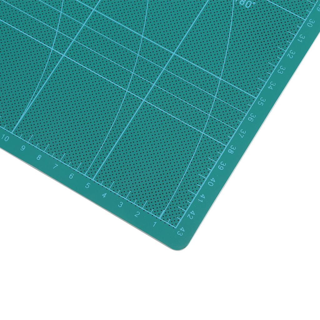 A2 Durable 5 Ply PVC Cutting Mat Cut Pad Board Self Healing Handmade DIY Carving Tool Green