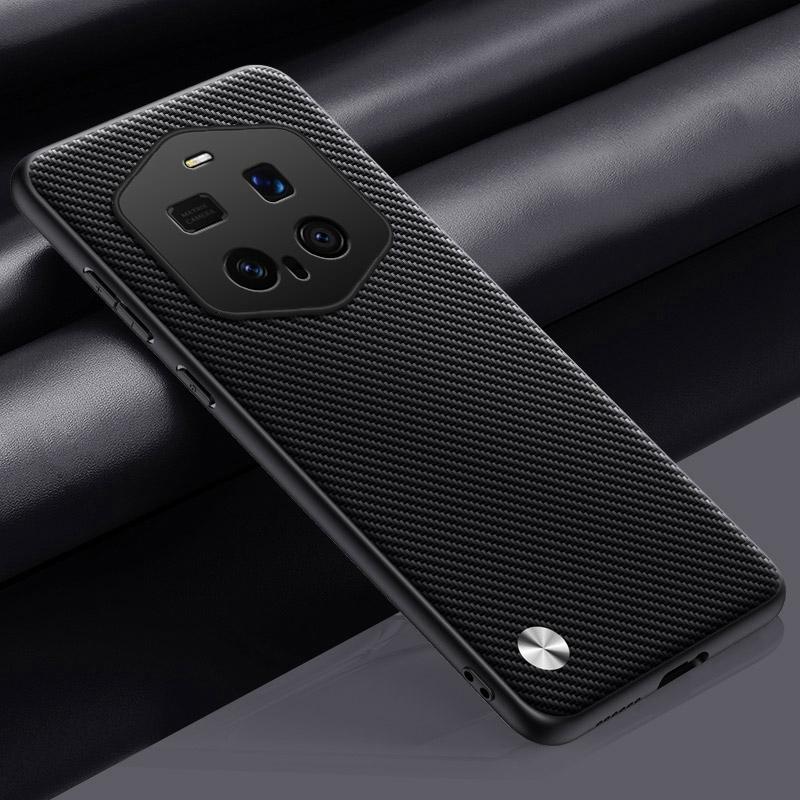 

Luxury PU Leather Case For Honor Magic 7 RSR Back Cover Silicone Full Protection Phone Case For Honor Magic 7 Pro Magic7 Lite 5G For Magic 7 Lite 5G матовый черный