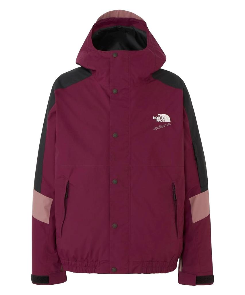 North EXTREME Snow Jacket Gray XL [The Face] 92' Boysenberry/Fawn