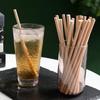 100pcs Disposable Paper Straws, Cowhide Color,Thickened,Flat Mouth,Very Suitable for Various Occasions,Such as Parties, Weddings