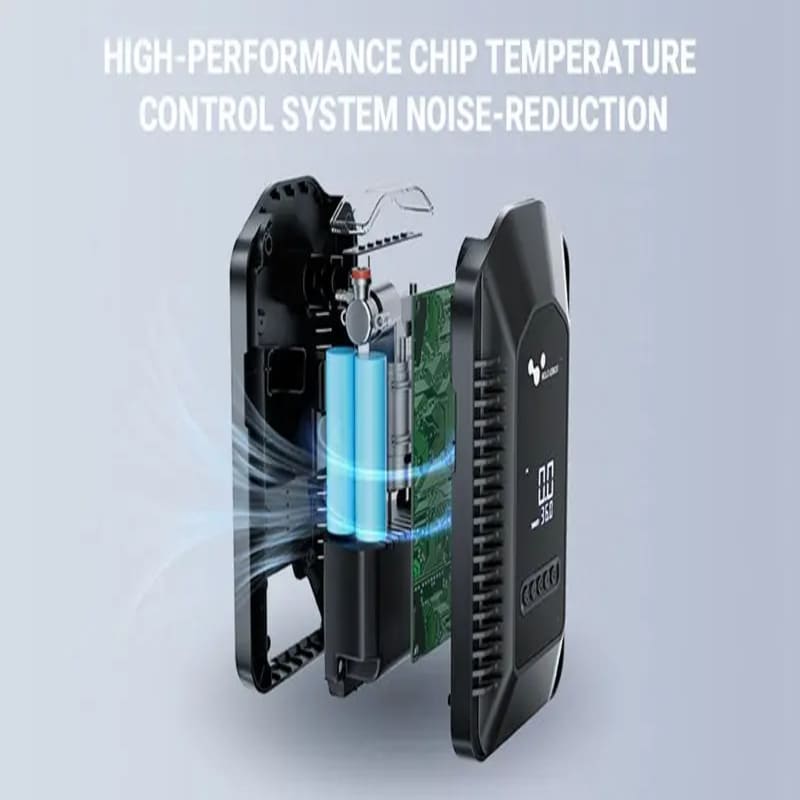 Digital Display Intelligent DC 12V 150PSI Portable Air Compressor Pump Tire Inflator Car Tire Air Pump with Pressure Gauge Tire Inflator